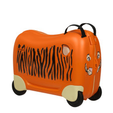 Samsonite Dream Rider Carry-On Children's Suitcase 4 Wheels Tiger