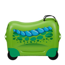 Samsonite Dream Rider Carry-On Children's 4-Wheel Dinosaur Suitcase