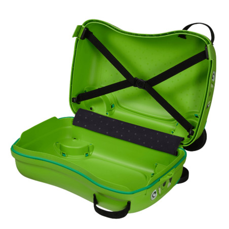 Samsonite Dream Rider Carry-On Children's 4-Wheel Dinosaur Suitcase