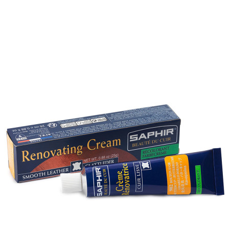 Saphir Renovating Cream for Black Leather