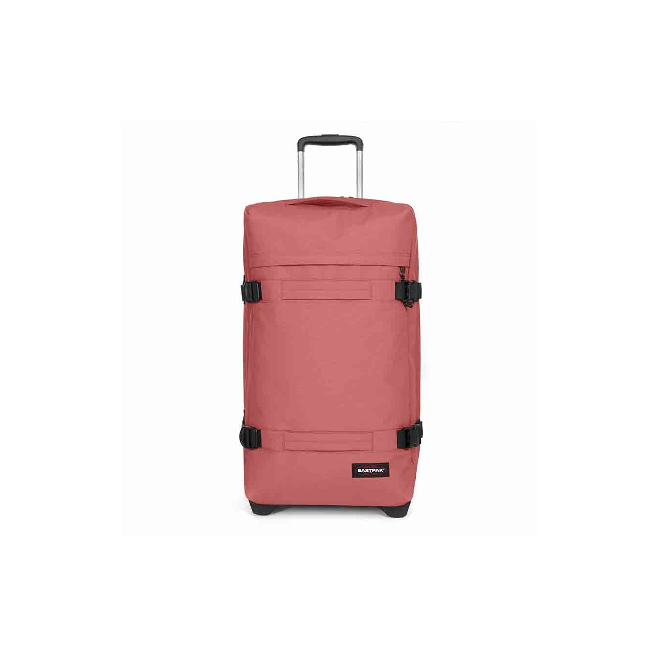 Eastpak Transit'r L Large Soft Wheeled Travel Bag 2k1 Terra Pink