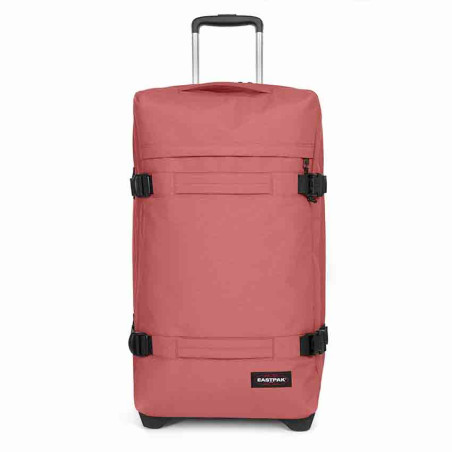Eastpak Transit'r L Large Soft Wheeled Travel Bag 2k1 Terra Pink