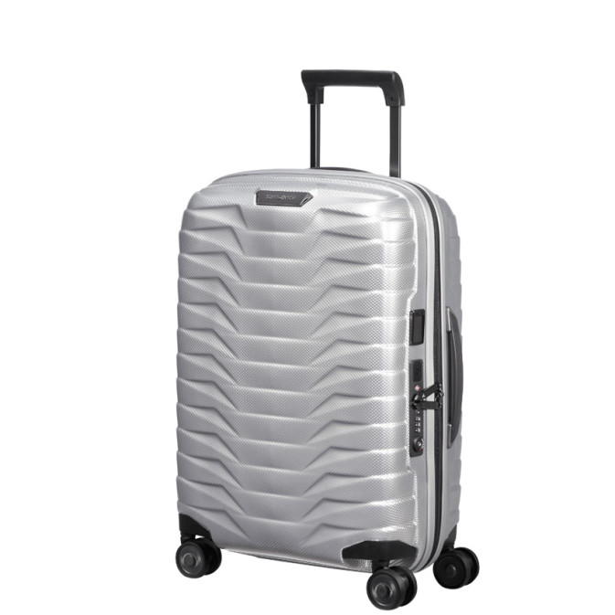 Samsonite Proxis Expandable Carry-on 4 Wheel Silver