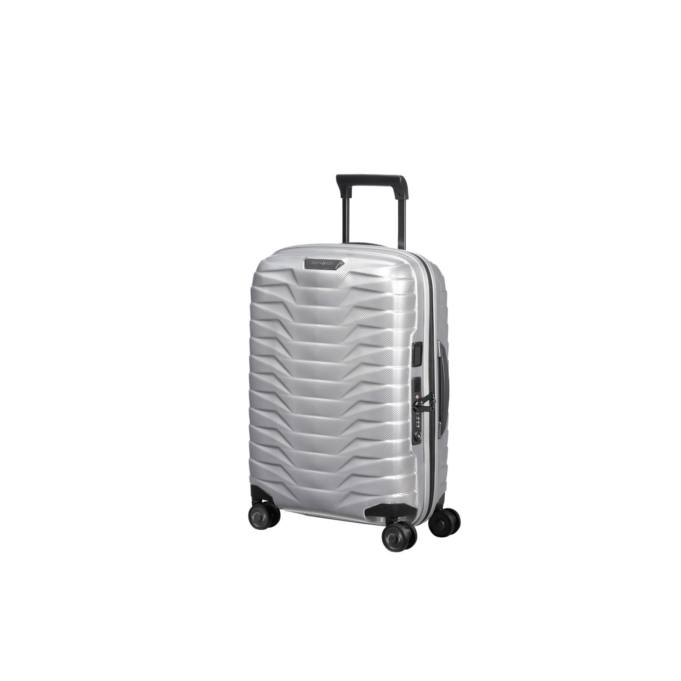 Samsonite Proxis Expandable Carry-on 4 Wheel Silver