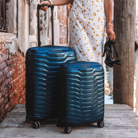 Samsonite Proxis 4-Wheel Suitcase 69cm Petrol Blue