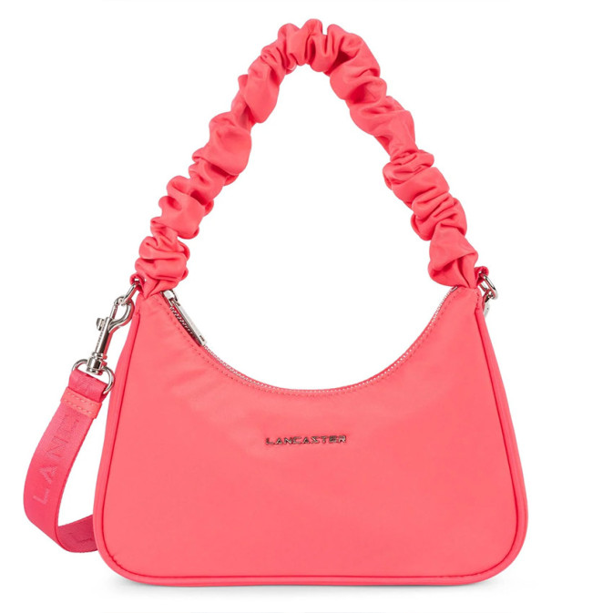 Lancaster Basic Chouchou Baguette Bag 510-68 Dark Pink