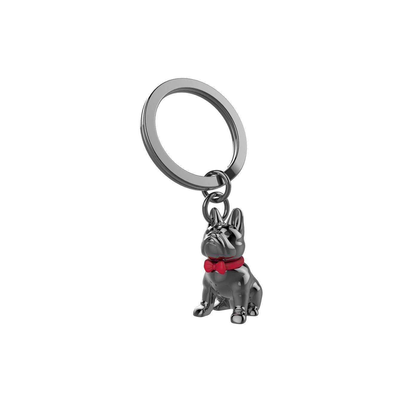 Metalmorphose Bulldog Keychain