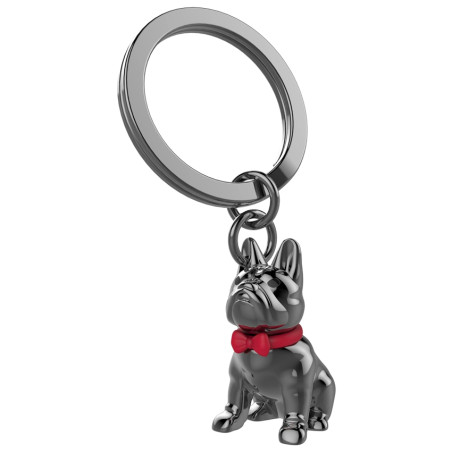 Metalmorphose Bulldog Keychain