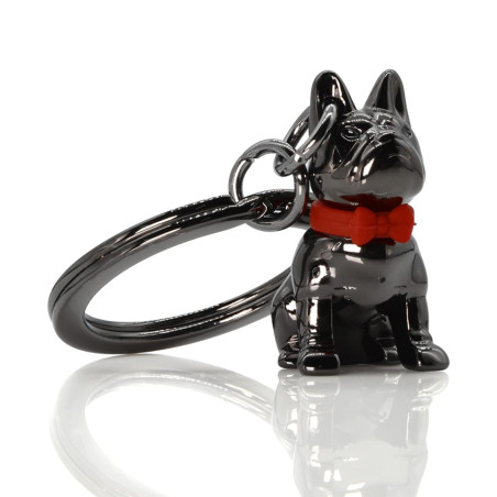 Metalmorphose Bulldog Keychain