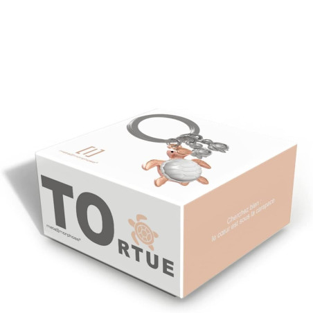 Metalmorphose Keychain Turtle