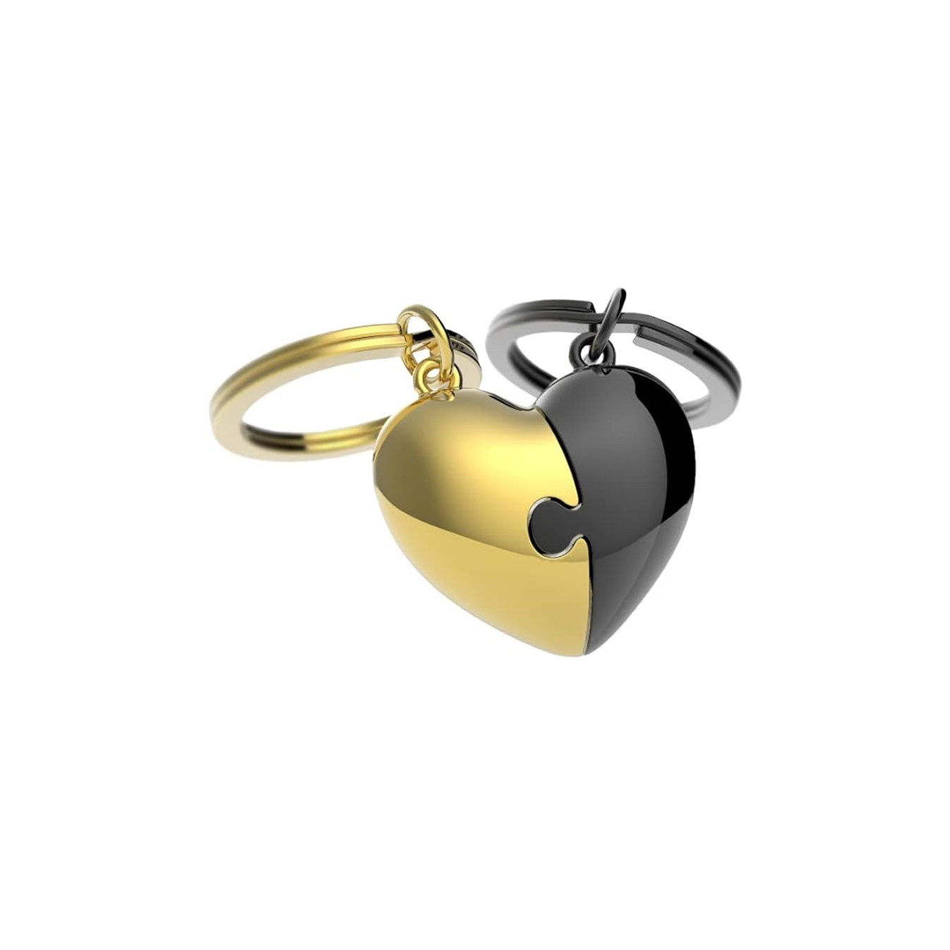 Metalmorphose Porte-clés Cœur à partager