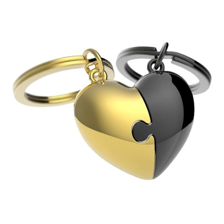 Metalmorphose Keychain Heart to Share