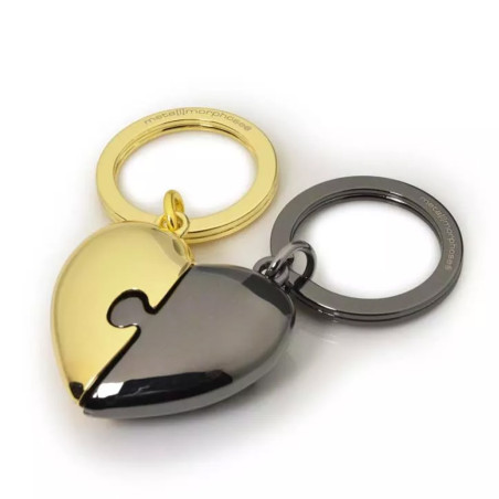 Metalmorphose Keychain Heart to Share