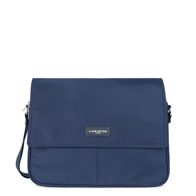 Lancaster Basic Vita Large Satchel 510-79 Navy Blue