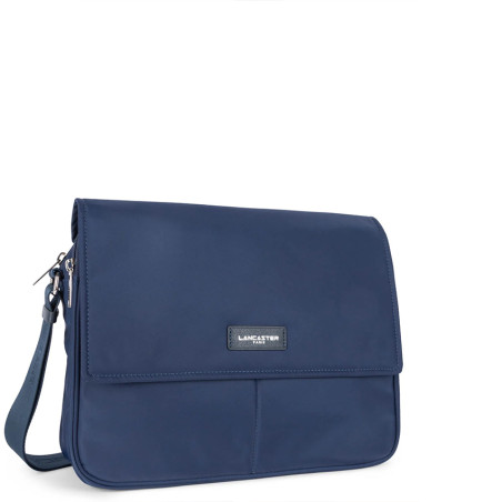 Lancaster Basic Vita Large Satchel 510-79 Navy Blue