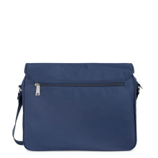 Lancaster Basic Vita Large Satchel 510-79 Navy Blue