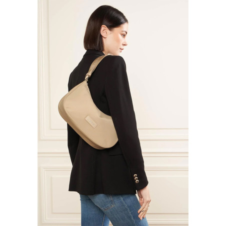 Lancaster Basic Vita Shoulder Bag 510-80 Sand