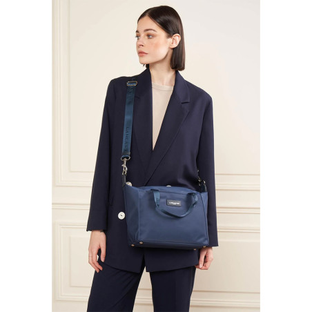 Lancaster Basic Vita Handbag 510-81 Navy Blue