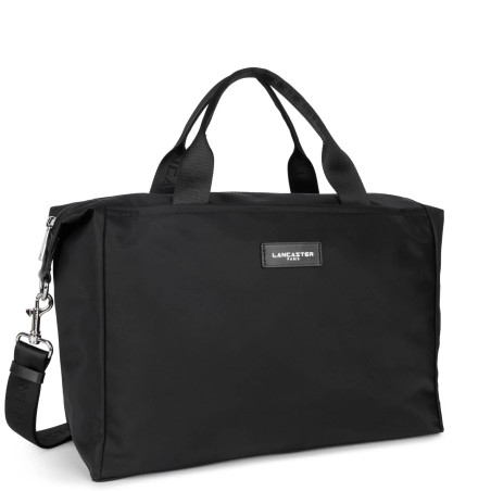 Lancaster Basic Vita Large Tote Bag 510-82 Black