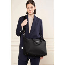 Lancaster Basic Vita Large Tote Bag 510-82 Black