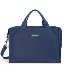 Lancaster Basic Vita Large Tote Bag 510-82 Navy Blue