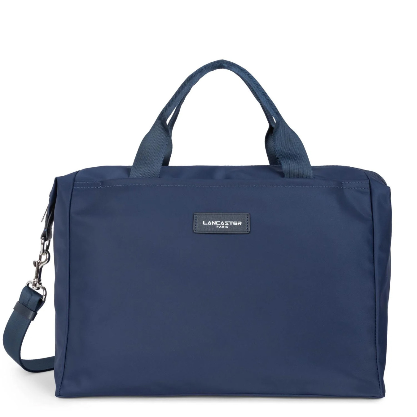 Lancaster Basic Vita Large Tote Bag 510-82 Navy Blue