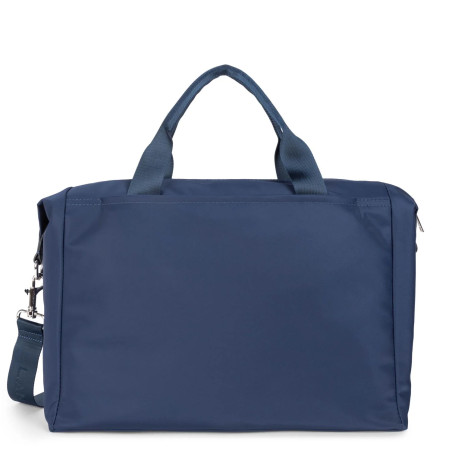Lancaster Basic Vita Large Tote Bag 510-82 Navy Blue