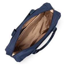 Lancaster Basic Vita Large Tote Bag 510-82 Navy Blue