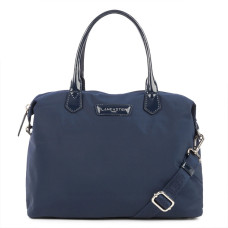 Lancaster Basic Verni Shopping Bag 514-66 Navy Blue