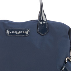 Lancaster Basic Verni Shopping Bag 514-66 Navy Blue