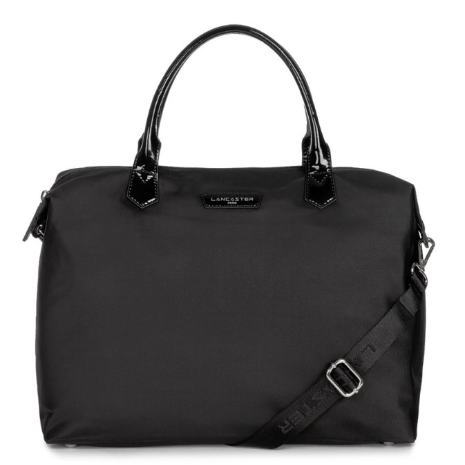Lancaster Basic Verni Large Shopping Bag 514-67 Black
