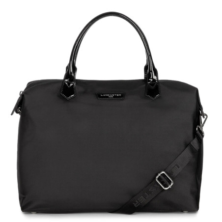 Lancaster Basic Verni Large Shopping Bag 514-67 Black