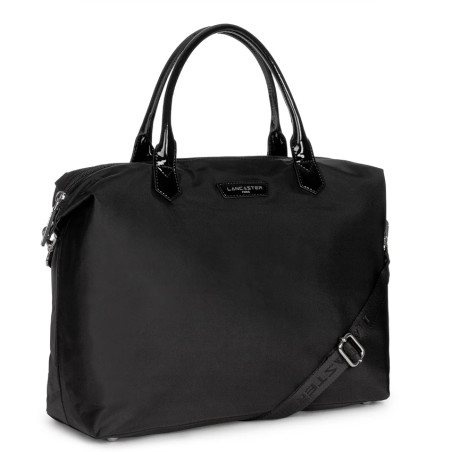 Lancaster Basic Verni Large Shopping Bag 514-67 Black