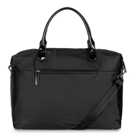 Lancaster Basic Verni Large Shopping Bag 514-67 Black