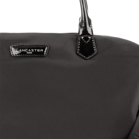 Lancaster Basic Verni Large Shopping Bag 514-67 Black