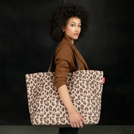 Reisenthel XL Shoulder Bag Leo Macchiato