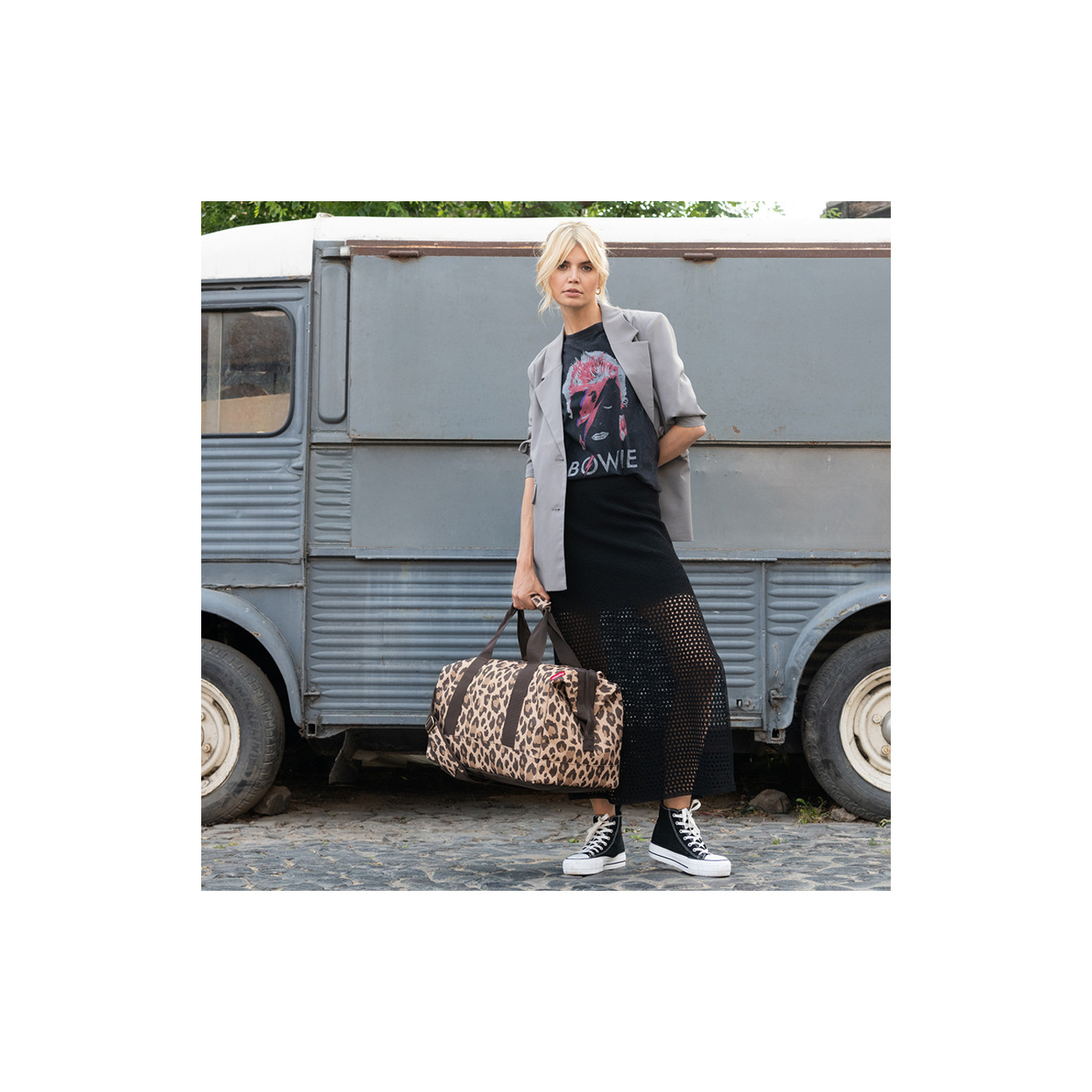 Reisenthel Travel Allrounder L Multi-Purpose Travel Bag Leo macchiato
