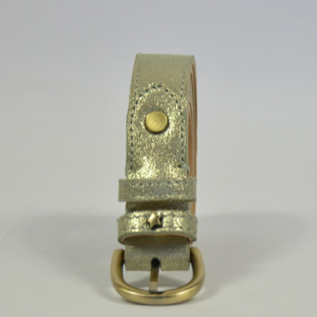 Mila Louise Pallas X Leather Opal Belt