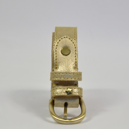 Mila Louise Pallas X Gold Leather Belt