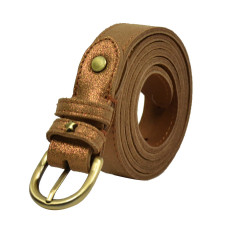 Mila Louise Pallas X Camel Leather Belt