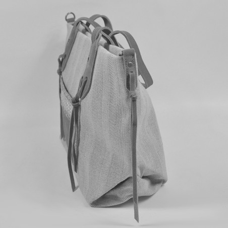 Mila Louise Prunela JT2 Shopping Bag Woven Khaki