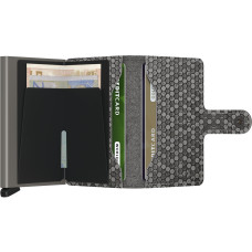 Secrid Miniwallet Hexagon Grey Cardholder