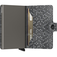 Secrid Miniwallet Hexagon Grey Cardholder