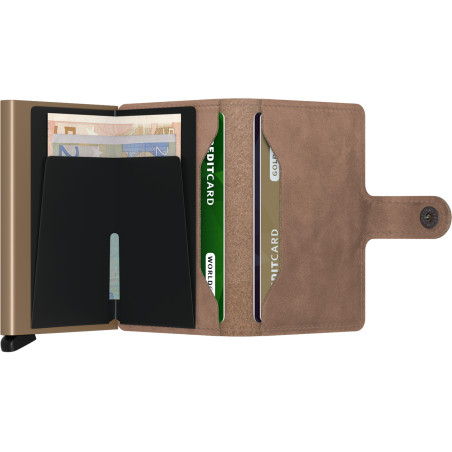 Secrid Miniwallet Vintage Taupe Cardholder