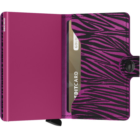 Secrid Miniwallet Zebra Cardholder Fuschia