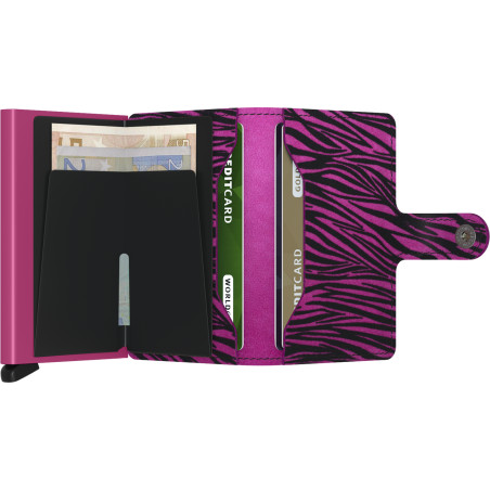 Secrid Miniwallet Zebra Cardholder Fuschia