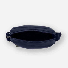 Ateliers Foures Classic Leather Clutch Zephyr Navy