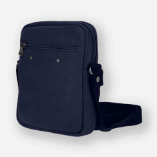 Ateliers Foures Classic Leather Clutch Zephyr Navy