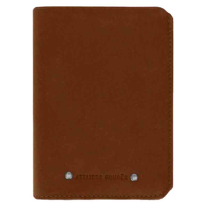 Fourès Workshops Promethee Wallet F9151 Tawny