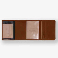 Fourès Workshops Promethee Wallet F9151 Tawny